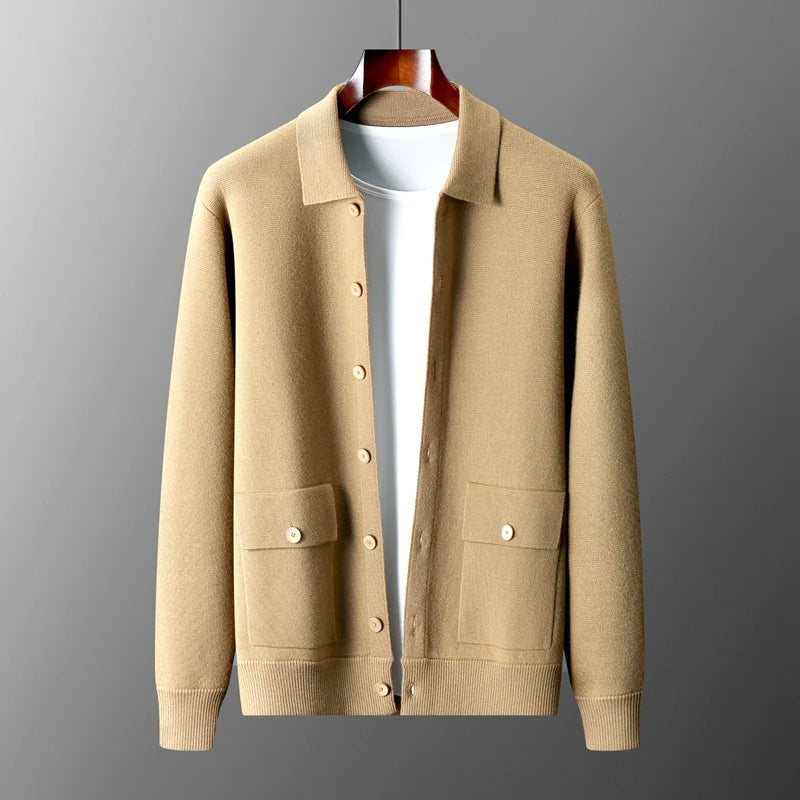 ANDERS — wool polo