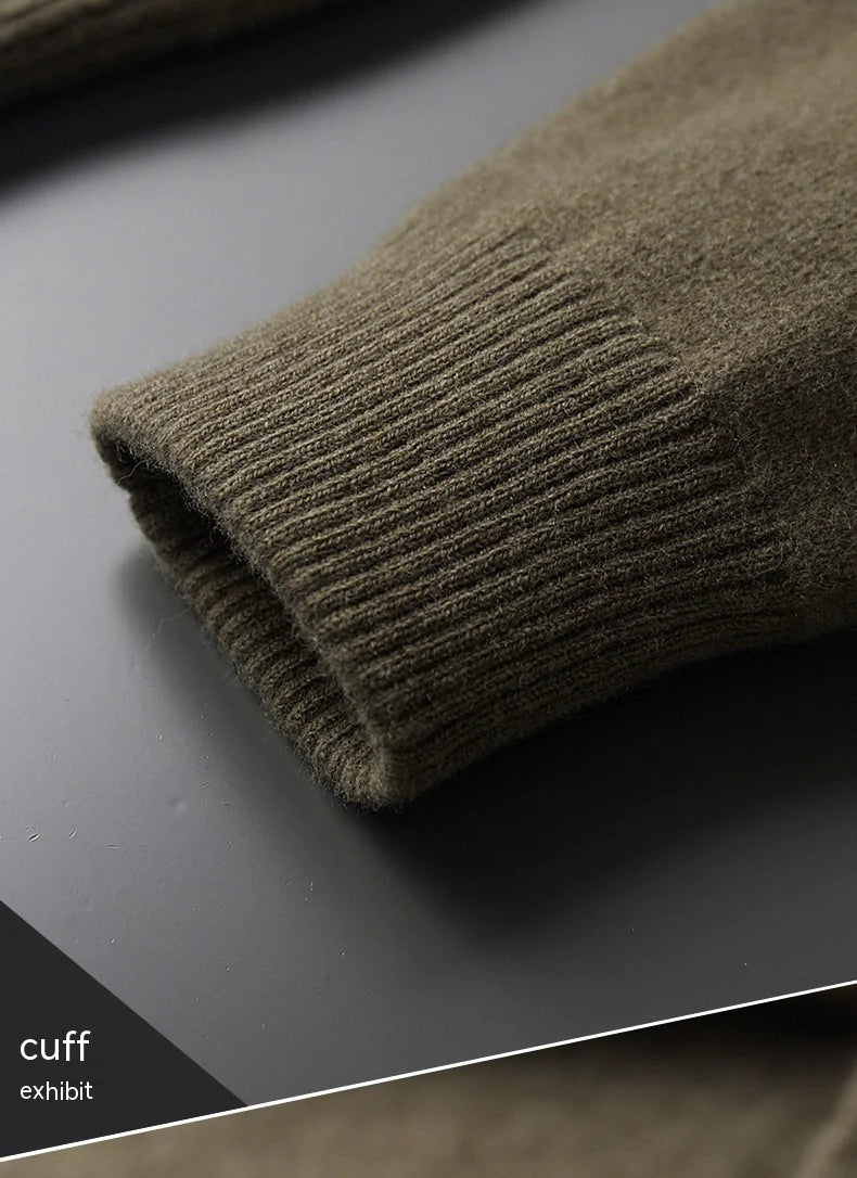 ANDERS — wool polo