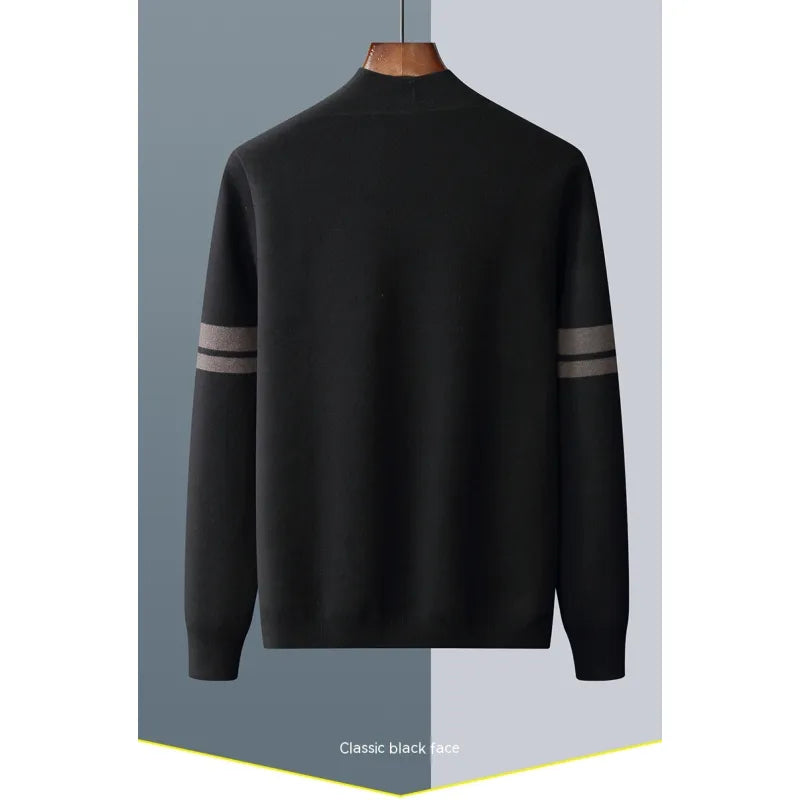 LEON — wool sweater coat