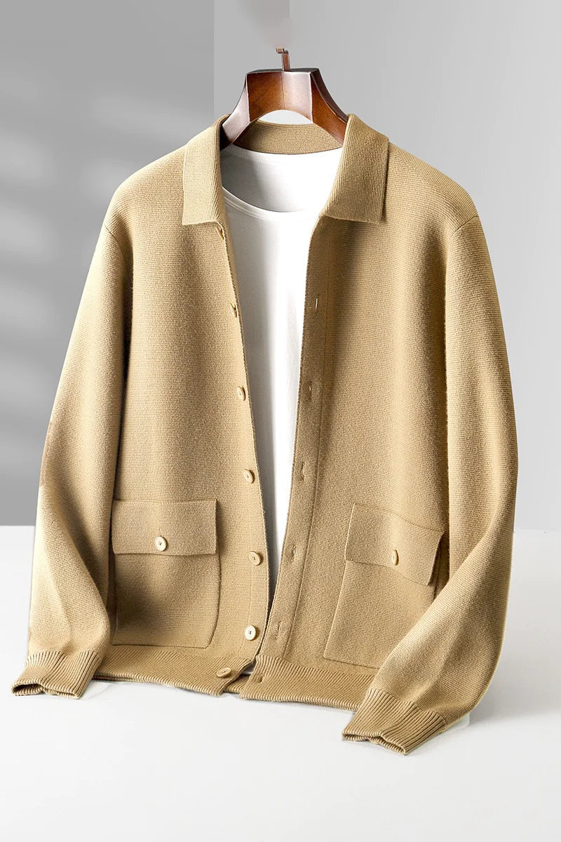 ANDERS — wool polo