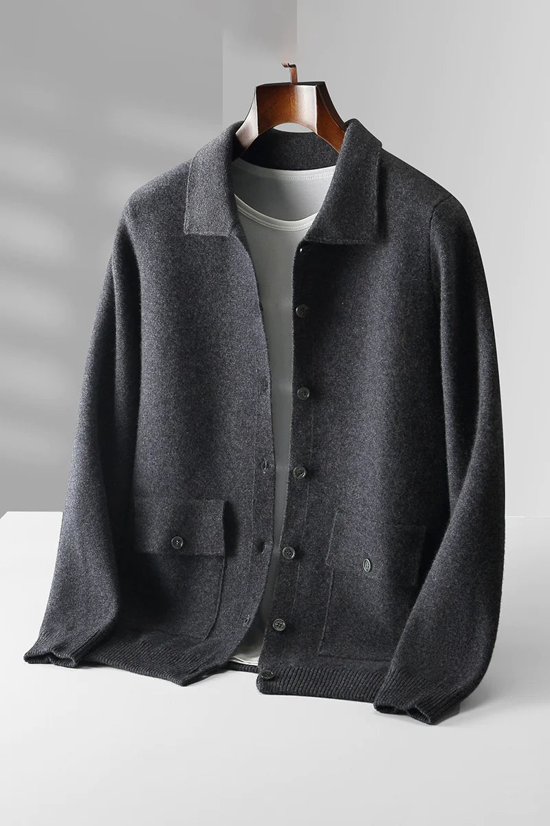 ANDERS — wool polo