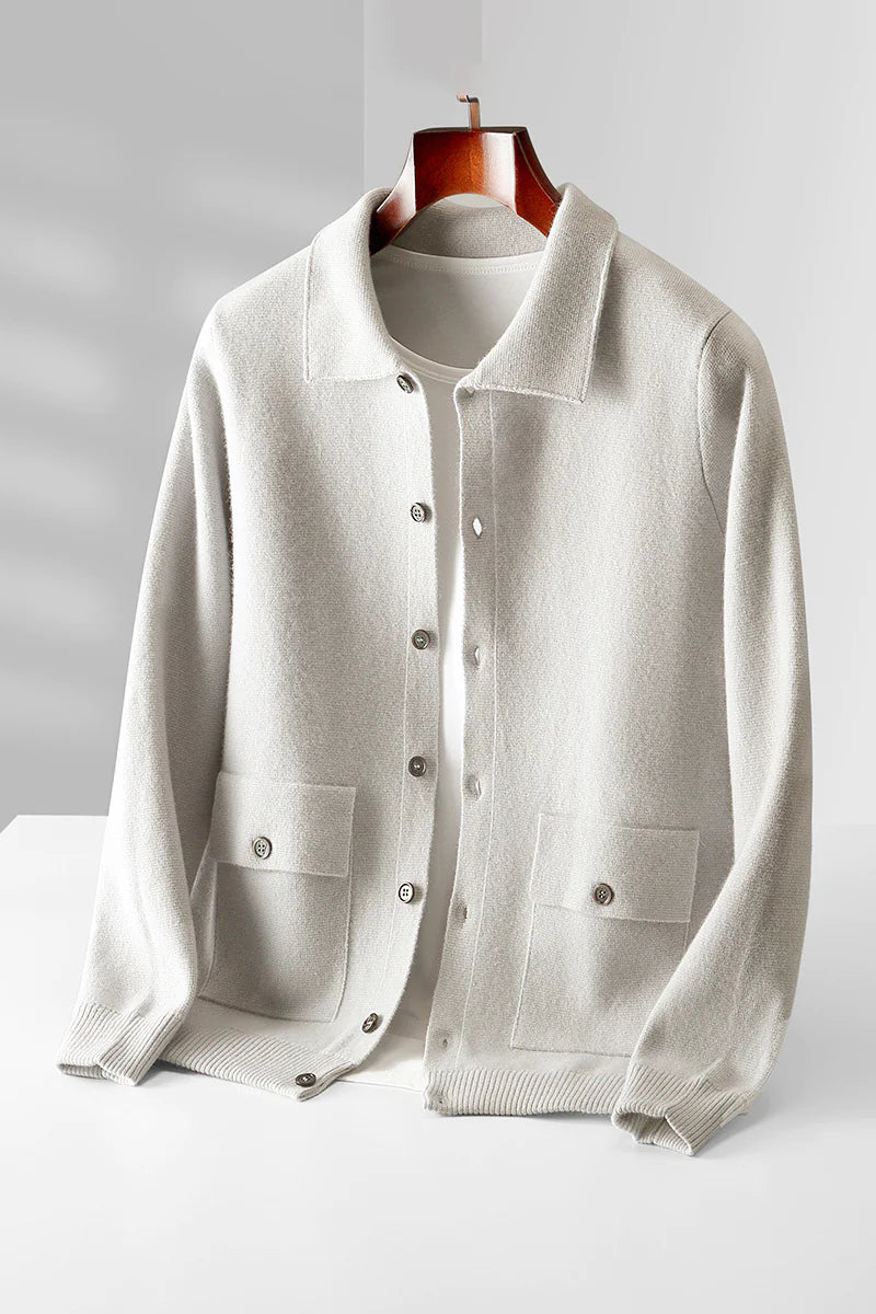 ANDERS — wool polo