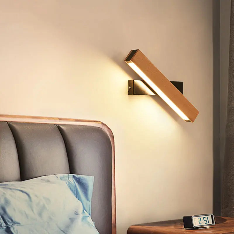 Vega — wooden wall lamp