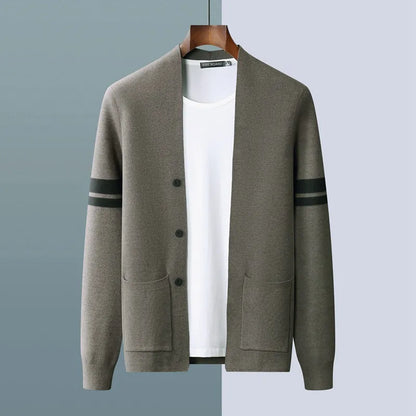 LEON — wool sweater coat