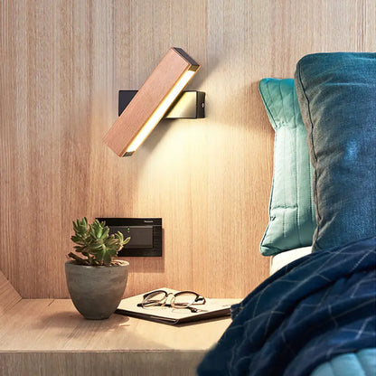 Vega — wooden wall lamp