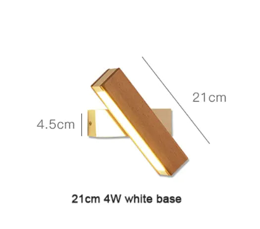 Vega — wooden wall lamp