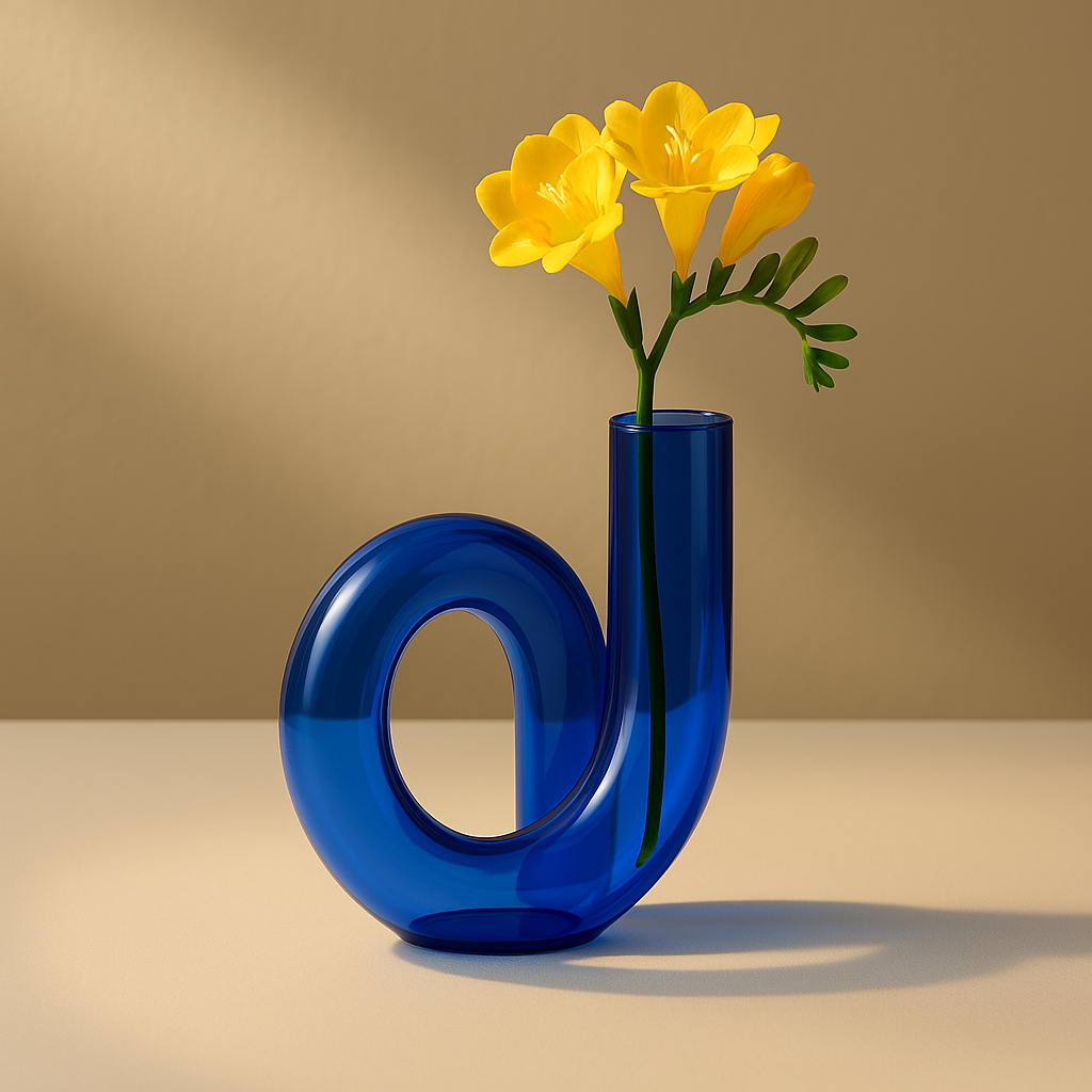 Aurora — a glass vase