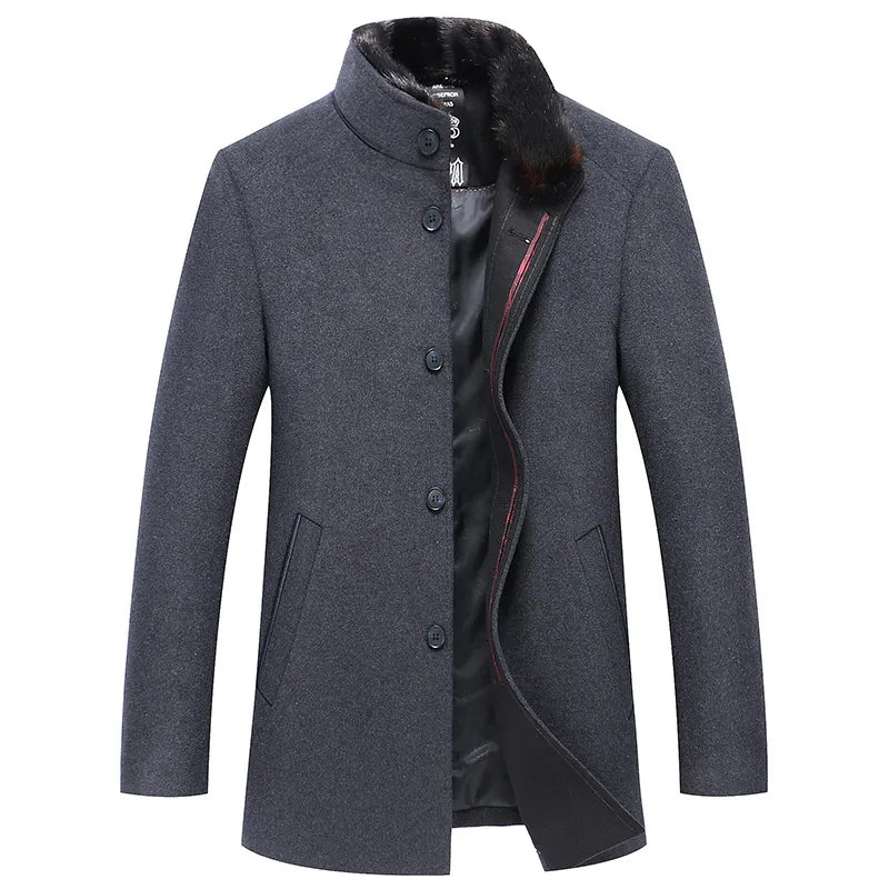 OLIVER — wool coat