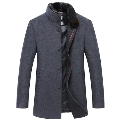 OLIVER — wool coat
