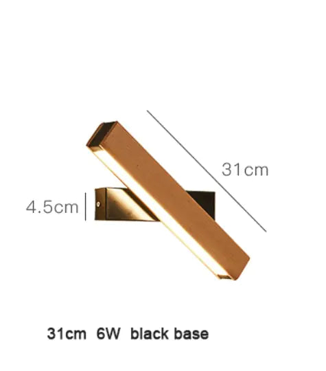 Vega — wooden wall lamp