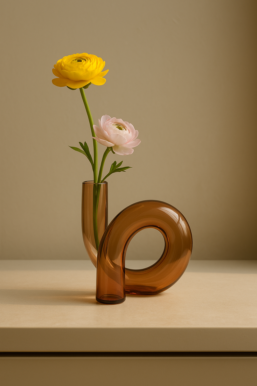 Aurora — a glass vase
