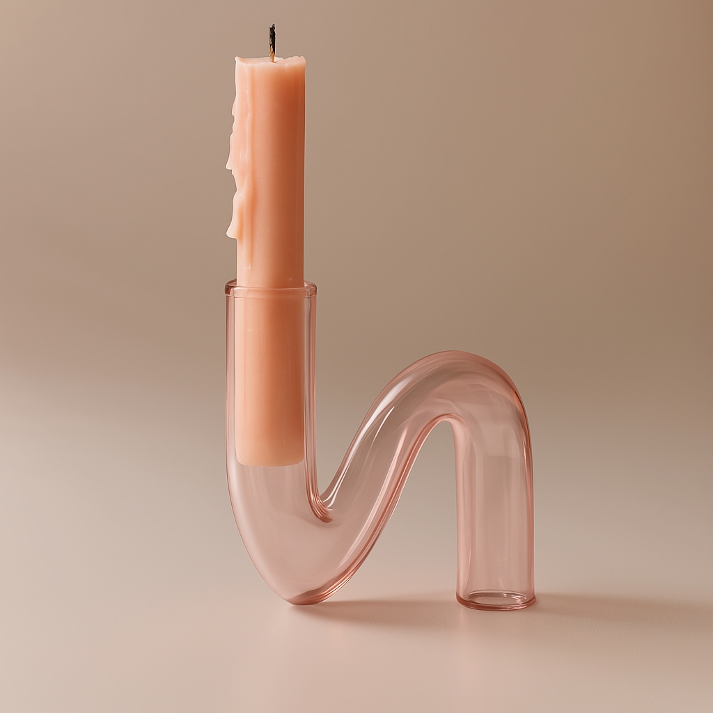Aurora — a glass vase