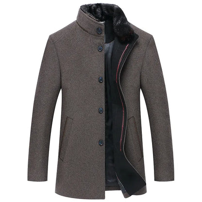 OLIVER — wool coat