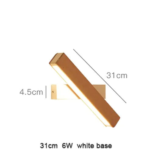 Vega — wooden wall lamp